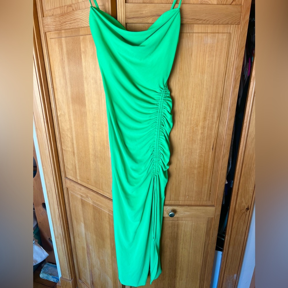 Zara Vibrant Green Dress